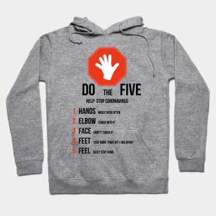 Five rules to stop Coronavirus Hoodie